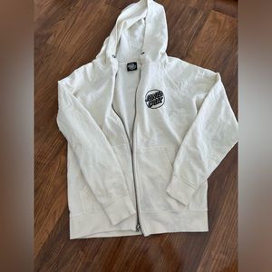 - santa cruz zip up hoodie